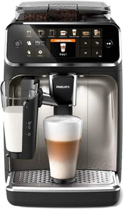 View Philips Serie 5400 Kaffeevollautomat – LatteGo Milchsystem, 12 Kaffeespezialitten, Intuitives Display, 4 Benutzerprofile, Chrom (EP5447/90) image 1