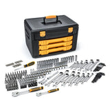 232-Piece Mechanics Tool Set – SAE/Metric with Standard & Deep Sockets