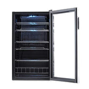 View Beverage Refrigerator Cooler | 126 Cans Free Standing with Right Hinge Glass Door image 2