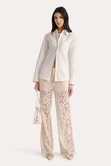 Mari Cotton Poplin Button Down