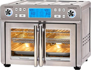 View Emeril Lagasse Dual Zone 360 Air Fryer Oven Combo with French Door, 25 QT Extra Large, Cook Two Foods in Different Ways, Up to 60% Faster from Frozen to Finish image 1