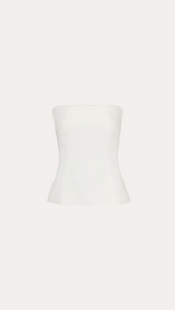 Linda Linen Foldover Top