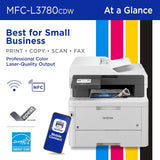 All-In-One Wireless Color Printer with Fast Printing, Scanning, Copying and Faxing