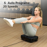 TheNeat Vibration Plate Exercise Machine, Whole Body Workout Vibration Fitness Platform, 330 Lbs Capacity, Low Noise Vibrating Plate Machine for Home & Office, NeatShake