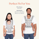 ERGOBABY Omni Classic All-Position Baby Carrier, Pearl Grey
