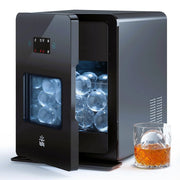 View Clear Ice Ball Maker 2" 4 Spheres 144/Day LCD Self-Cleaning image 1