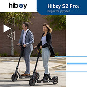 View Hiboy S2 Pro Folding Electric Scooter, 500W Motor, 10" Solid Tires image 2