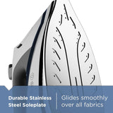 Professional Steam Iron for Clothes, Powerful High Steam Output Garment Iron for Home and Travel