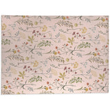 Fall Botanical Floral Kitchen Mat, Decorative Anti Fatigue Non Slip Floor Rug for Kitchen and Home Decor