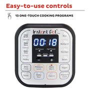 View Instant Pot Duo 6 Qt Electric Pressure Cooker 7 In 1 with Easy Release Steam Switch image 6