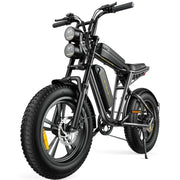 View 1000W Electric Bike for Adults, Retro-Style, 28mph, 94 Miles Range, 20���ワ拷���ゆ��x4.0���ワ拷���ゆ�� Fat Tires, Full Suspension, UL Certified image 1