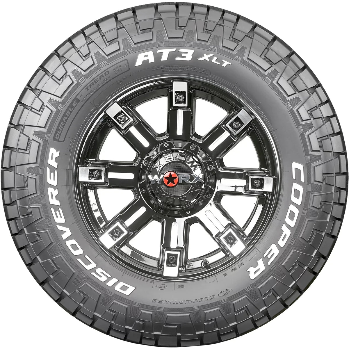 Cooper Discoverer AT3 XLT All Terrain Tires 285/75R16 10 Ply E �� Fits Light Trucks & Hummer H3 Models