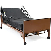 View Fully Electric Hospital Bed Set, Foam Mattress, Half Rails image 1