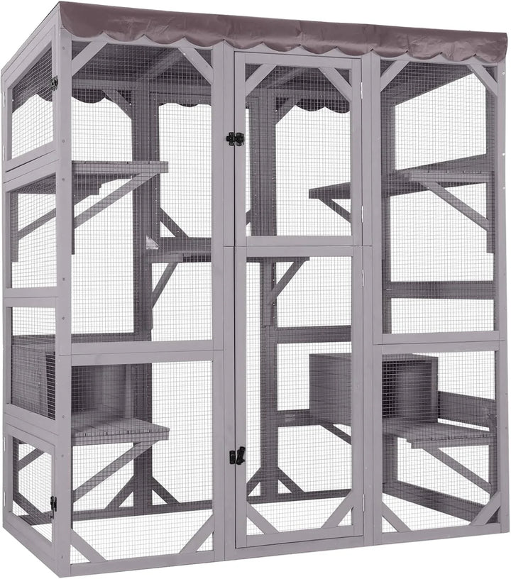 Catio Outdoor Cat Enclosure - Large Walk-In Kitty Cage