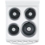 View 20 in. 4 Burner Element Free-Standing Electric Range in White image 4