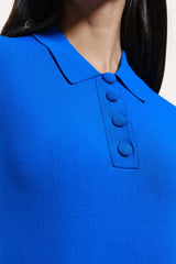 Skylar Milano Sculpt Cropped Polo