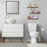 24 Inch Extra Long Floating Wall Shelf, Wall Mounted Display and Storage Shelf for Home Decor