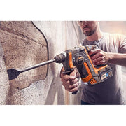 View RIDGID 18-Volt OCTANE Cordless Brushless 1 in. SDS-Plus Rotary Hammer (Tool Only) R86711B image 5