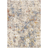 Mid-Century Medallion Area Rug, Modern Decorative Pattern Rug for Living Room, Bedroom and Home Decor