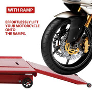 View Garvee Hydraulic Motorcycle Lift - 1000lbs Capacity, Lift Hoist, Jack Stand, for Mechanics, Workshops, Homes image 3