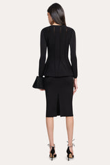 Valerie Milano Pointelle Jacket