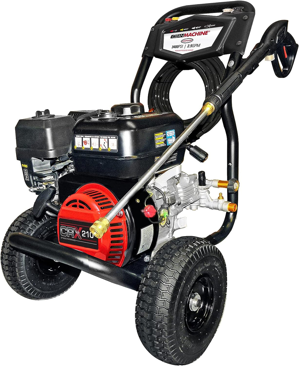 3,400 PSI Gas Pressure Washer