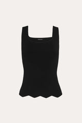 Scallop Hem Tank