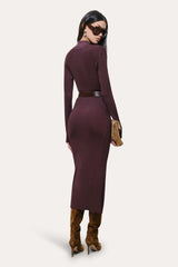 Roxanne Ribbed Duster Dress