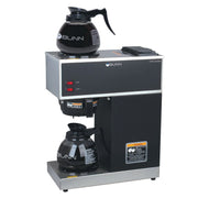 View BUNN VPR-2GD 12-Cup Pourover Coffee Maker, Black, with Upper & Lower Warmers, 2 Glass Decanters, Commercial Use image 1
