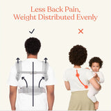 ERGOBABY Omni Classic All-Position Baby Carrier, Pearl Grey