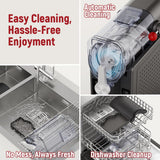 All-In-One Slushie Maker, Frozen Drink Machine for Smoothies, Milkshakes and Ice Cream