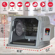 View Digital Platinum Showtime Countertop Rotisserie Oven ST5000PLAT image 2