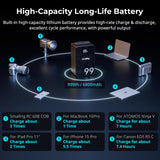 99Wh 6800mAh V Mount Battery, Rechargeable Professional Camera Battery for Video and Photography