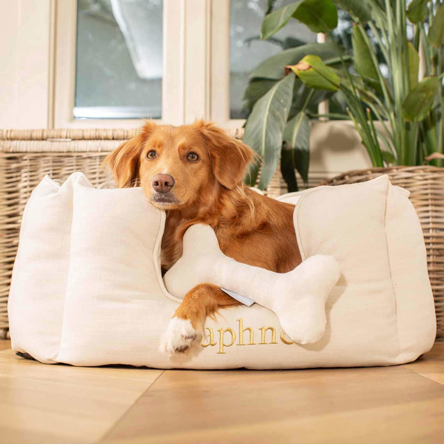 High Wall Bed For Dogs in Savanna – Savanna Oatmeal, Without Personalization pour les activités extérieures