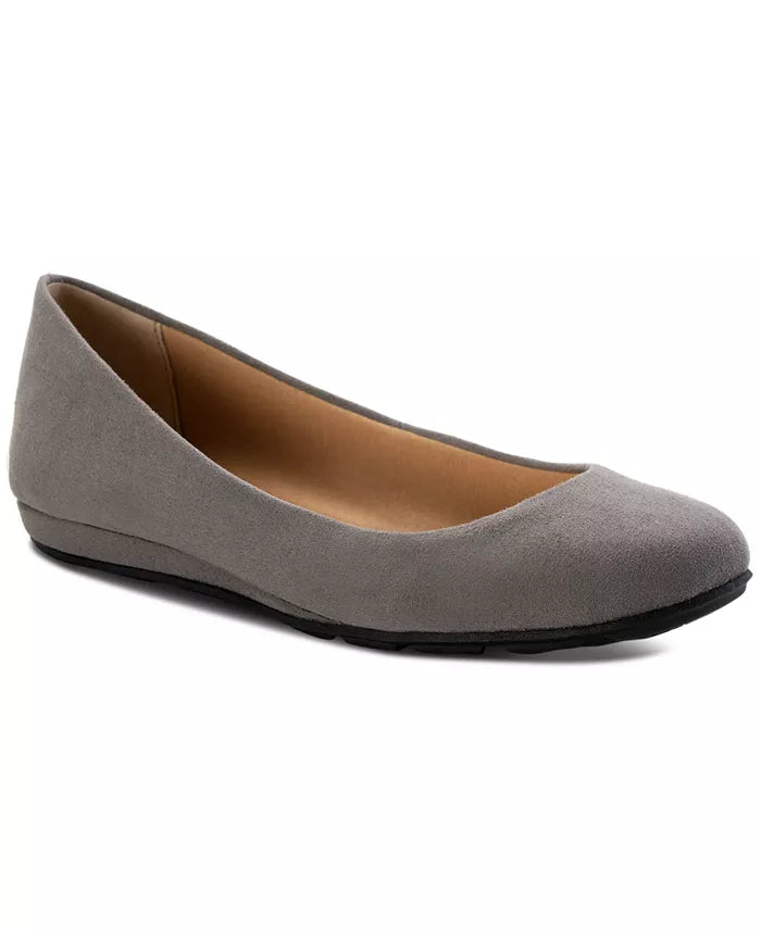 Women's Classic Ballet Flats, Comfortable Round Toe Slip-On Flat Shoes for Casual Everyday Wear