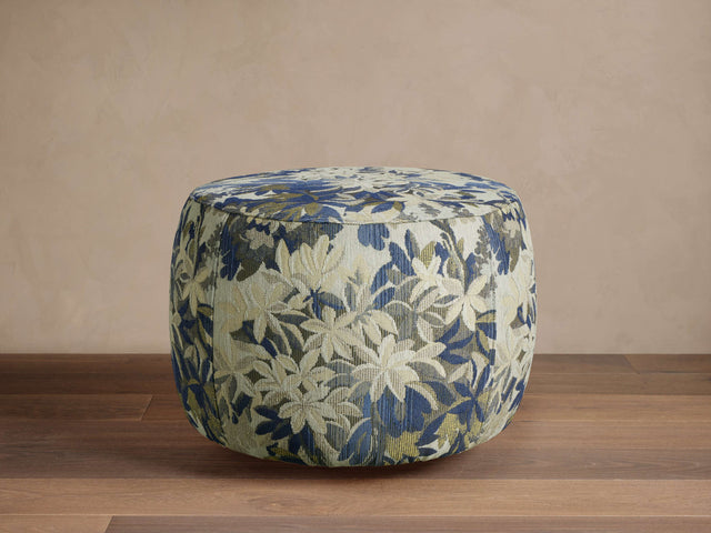 Ryles Ottoman – SAGAMOND INDIGO pour atelier