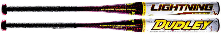 Dudley Lightning Legend LLESP12 34/27 Slowpitch Softball Bat, Fusion Composite, 12���ワ拷���ゆ�� Barrel, End-Loaded, SSUSA Approved