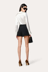 Silk Draped Top