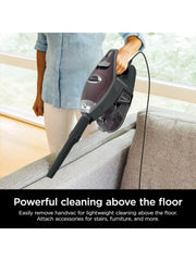 View Shark Rocket Deluxe Pro Corded Stick Vacuum, Lightweight, XL Dust Cup, LED Headlights, Pet Hair Tools, Bordeaux/Silver image 5