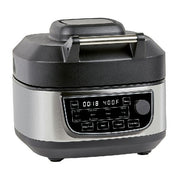 View PowerXL Grill Air Fryer Combo Plus 6 QT 12 in 1 Indoor Slow Cooker, Roast, Bake, 1550 Watts, Stainless Steel Finish : Home & Kitchen image 2