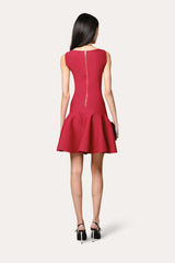 Milano Sculpt Sleeveless Flare Dress