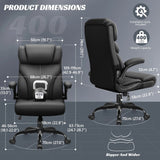 Ergonomic Big and Tall Executive Office Chair, High Back Computer Desk Chair for Home Office and Workspace