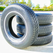 View Set of 4 (FOUR) Tornel Classic 155/80R13 79S A/S All Season Tires Fits: 1988-92 Toyota Corolla LE, 1995-96 Toyota Tercel DX image 1