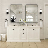 Wall Mirror Vanity Mirror, Bathroom Mirror with Rounded Corners, 1 Piece