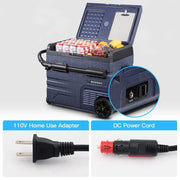 View 12 Volt 37 Qt. Portable Car Refrigerator, Car Freezer for Outdoor, Camping, Travel, RV,APP Control image 3