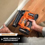 View 18V Brushless Cordless Nailer Combo Kit with Brad & Finish Nailers, Battery & Charger image 5