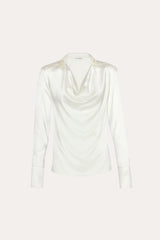 Silk Draped Top