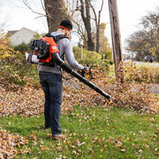 View ECHO PB-580T 58.2cc Gas Backpack Leaf Blower, 216 MPH, 517 CFM, 2-Stroke Engine, Tube Throttle image 4