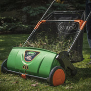View Scotts LSW70026S Push Lawn Sweeper, 26-Inch Sweeping Width, 3.6 Bushel Collection Bag image 2