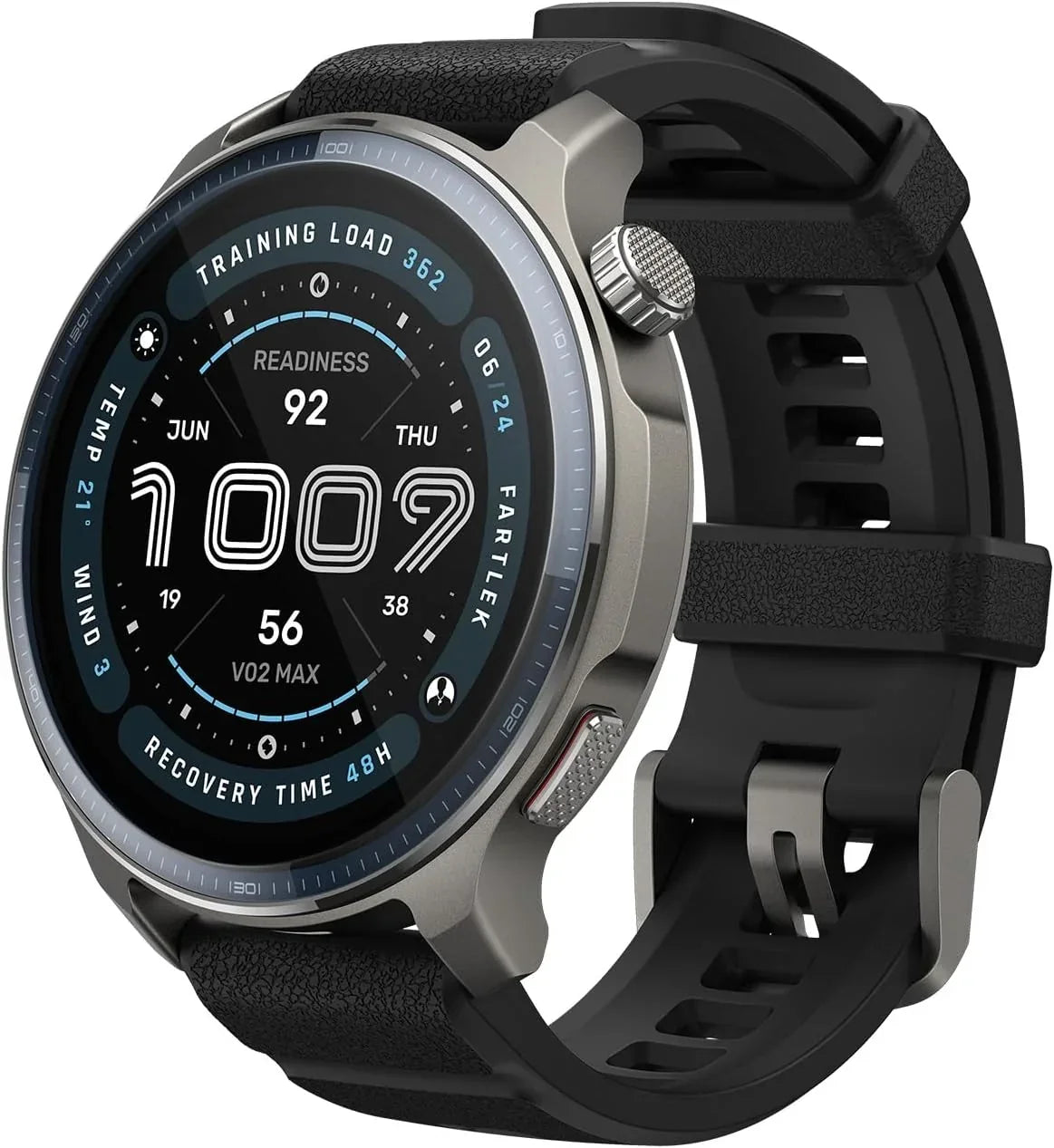 Amazfit Balance 2 Reloj Inteligente Hombre 47mm, Pantalla AMOLED 1,5" Cristal de Zafiro, smartwatch con NFC, GPS, batería de 21 días, 170+ Modos